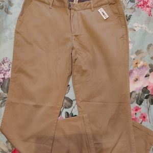 Straight leg Khaki pants